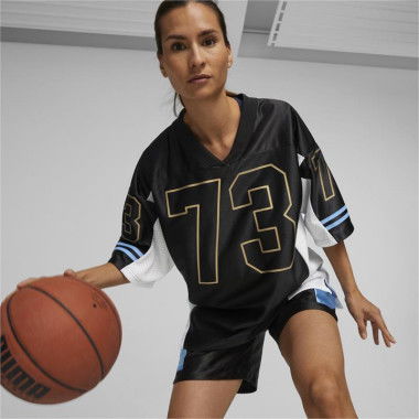 Gold Standard Women's Basketball Jersey Shirt in Black/White, Size XL, Polyester by PUMA