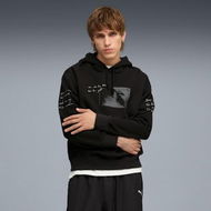 Detailed information about the product GRAPHIC Forest Hoodie Men in Black, Size Small, Cotton by PUMA