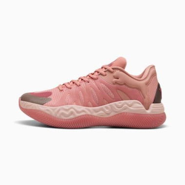HALI 1 Unisex Basketball Shoes in Poppy Pink/Rose Dust, Size 5, Synthetic by PUMA Shoes
