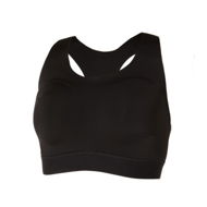 Detailed information about the product High-Impact Elite Women's Training Bra in Black, Size 42