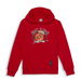 Hoops Men's Basketball Hoodie in For All Time Red, Size 4T by PUMA. Available at Puma for $56.00