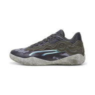 Detailed information about the product HOOPS x HARRY POTTERâ„¢ Stewie 3 Women's Basketball Shoes in Shadow Gray/Smokey Gray, Size 6, Synthetic by PUMA Shoes