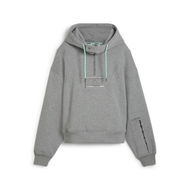 Detailed information about the product HOOPS x HARRY POTTERâ„¢ Women's Half Zip Top in Medium Gray Heather, Cotton by PUMA