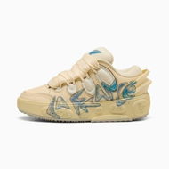 Detailed information about the product HOOPS x LAFRANCÃ‰ Airbrush Sneakers - Youth 8