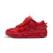 HOOPS x LAFRANCÃ‰ Amour Unisex Sneakers in For All Time Red, Size 11, Textile by PUMA Shoes. Available at Puma for $180.00