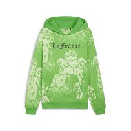 Detailed information about the product HOOPS x LaFrancÃ© Men's Hoodie in Green, Size 2XL, Cotton by PUMA