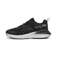 Detailed information about the product Hypnotic Sneakers in Black/Cool Mid Gray/Silver, Size 6.5, Textile by PUMA Shoes