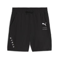 Detailed information about the product HYROX x Fit HYROX 7 Woven Training Shorts Men in Black/Silver, Size Small by PUMA