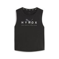 Detailed information about the product HYROX x Fit Triblend Training Tank Top Women in Black, Size Large, Polyester/Viscose/Cotton by PUMA