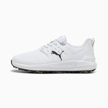 Ignite Elevate 2 Tour Golf Shoes Men in White/Black, Size 7, Synthetic by PUMA Shoes