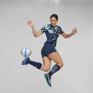 Detailed information about the product individualBLAZE Women's Football Jersey Shirt in Persian Blue/Pro Green, Size Medium, Polyester by PUMA