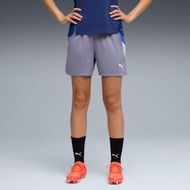Detailed information about the product IndividualBLAZE Women's Football Shorts in Gray Sky/White/Royal Sapphire, Size Medium, Polyester by PUMA