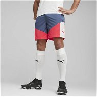 Detailed information about the product individualCUP Men's Football Shorts in White/Inky Blue, Size 2XL, Polyester by PUMA