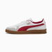 Indoor Sneakers Unisex in White/Dark Crimson/Gum, Size 4.5, Textile by PUMA. Available at Puma for $160.00