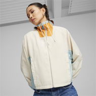 Detailed information about the product INFUSE Relaxed Woven Women's Jacket in Alpine Snow, Size Large, Polyester by PUMA