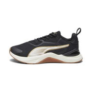 Detailed information about the product Infusion Premium Women's Training Shoes in Black/Warm White/Gold, Size 10.5, Textile by PUMA Shoes