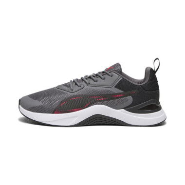 Infusion Unisex Training Shoes in Cool Dark Gray/Black/Fire Orchid, Size 7, Textile by PUMA Shoes