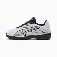 Detailed information about the product Inhale Smile Sneakers Unisex in Silver Mist/Black, Size 4 by PUMA Shoes
