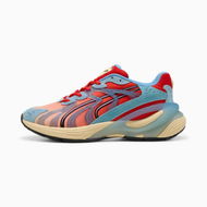 Detailed information about the product Inverse Unfiltered Unisex Sneakers in Creamy Vanilla/For All Time Red/Team Light Blue, Size 7, Synthetic by PUMA