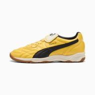 Detailed information about the product King Indoor Unisex Sneakers in Sunny Yellow/Black, Size 10, Synthetic by PUMA Shoes