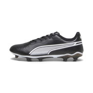 Detailed information about the product KING MATCH IT Unisex Football Boots in Black/White, Size 11, Synthetic by PUMA Shoes