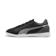 Detailed information about the product KING MATCH IT Unisex Football Boots in Black/White/Cool Dark Gray, Size 10.5, Synthetic by PUMA Shoes