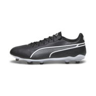 Detailed information about the product KING PRO FG/AG Unisex Football Boots in Black/White, Size 12, Textile by PUMA Shoes