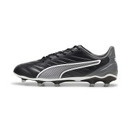 Detailed information about the product KING PRO FG/AG Unisex Football Boots in Black/White/Cool Dark Gray, Size 11, Textile by PUMA Shoes