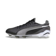 Detailed information about the product KING ULTIMATE FG/AG Football Boots in Black/White/Cool Dark Gray, Size 4, Textile by PUMA Shoes