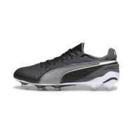 Detailed information about the product KING ULTIMATE FG/AG Unisex Football Boots in Black/White/Cool Dark Gray, Size 12, Textile by PUMA Shoes