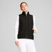 Kyley Women's Quilted Golf Vest in Black, Size XS, Polyester by PUMA. Available at Puma for $250.00