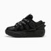 LaFrancÃ© Black Chrome Sneakers Youth in Black/Silver Mist/Silver, Size 4 by PUMA. Available at Puma for $150.00