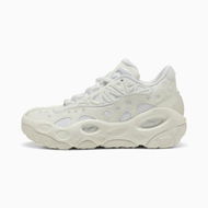 Detailed information about the product LaFrancÃ© RNR Unisex Sneakers in White Glow/Silver Mist, Size 8, Textile by PUMA
