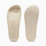 Detailed information about the product Leadcat 2.0 Clean Cat Unisex Slides in Alpine Snow/Canvas, Size 4 by PUMA