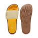 Leadcat 2.0 Palermo Foil Slides Unisex in Creamy Vanilla/Gold/Tangerine, Size 6, Synthetic by PUMA. Available at Puma for $60.00