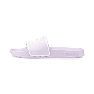 Leadcat 2.0 Unisex Slides in Lavender Fog/White, Size 10, Synthetic by PUMA