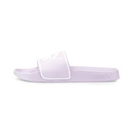 Detailed information about the product Leadcat 2.0 Unisex Slides in Lavender Fog/White, Size 10, Synthetic by PUMA