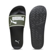 Detailed information about the product Leadcat 2.0 Unisex Slides in Myrtle/White/Black, Size 10, Synthetic by PUMA