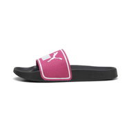 Detailed information about the product Leadcat 2.0 Unisex Slides in Pinktastic/White/Black, Size 11, Synthetic by PUMA