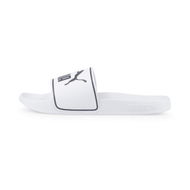 Detailed information about the product Leadcat 2.0 Unisex Slides in White/Black, Size 13, Synthetic by PUMA