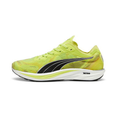 Liberate NITROâ„¢ 2 Men's Running Shoes in Lime Pow/Black, Size 7.5, Synthetic by PUMA Shoes