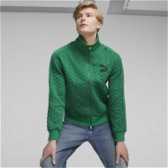 Detailed information about the product LUXE SPORT T7 Unisex Track Jacket in Archive Green, Size XL, Cotton by PUMA