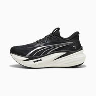 Detailed information about the product MagMax NITROâ„¢ 2 Running Shoes Women in Black/White, Size 6.5, Textile by PUMA Shoes