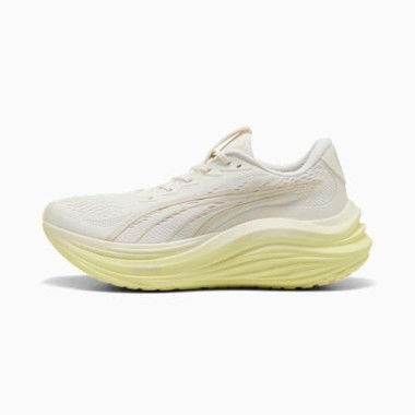 MagMax NITROâ„¢ Men's Running Shoes in Warm White/Gold Moon, Size 13, Synthetic by PUMA Shoes