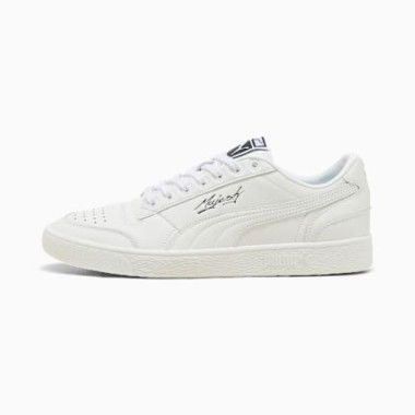 Majesty Unisex Sneakers in White, Size 5, Textile by PUMA Shoes