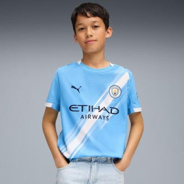 Manchester City 25/26 Home Jersey Shirt - Youth 8