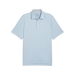 MATTR Brigade Men's Golf Polo Top in Silver Sky/Ash Gray, Size Medium, Polyester/Elastane by PUMA. Available at Puma for $80.00