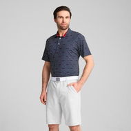 Detailed information about the product MATTR Burgh Men's Golf Polo Top in Deep Navy/White Glow, Size 2XL by PUMA