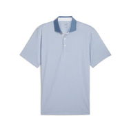 Detailed information about the product MATTR Century Men's Golf Polo Top in Blue Horizon/Mauved Out, Size Small, Polyester/Elastane by PUMA