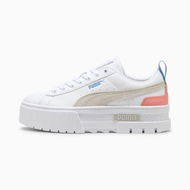 Detailed information about the product Mayze Sneakers Women in White/Pink Fruit, Size 10.5, Synthetic by PUMA